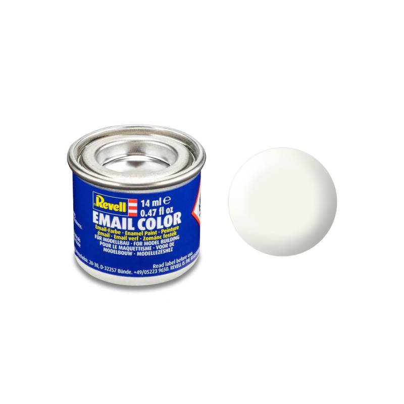 Blanc Satiné - Peinture Revell Email (RAL 9010) 32301
