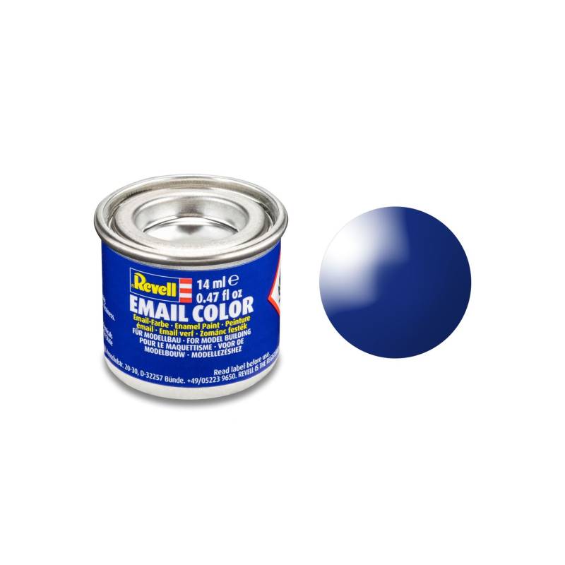 Bleu Outremer Brillant 51- Peinture Revell Email (RAL 5002)
REVELL 32151