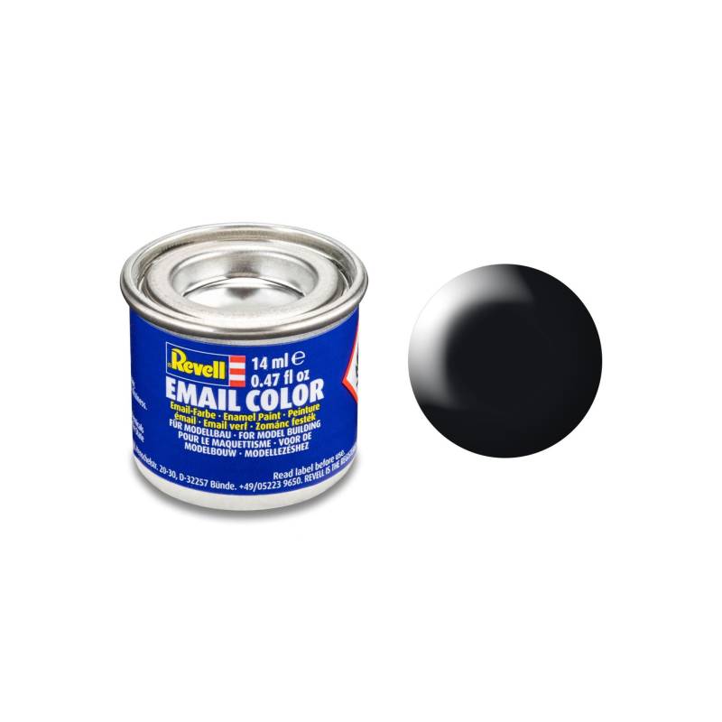 Noir Satiné 302 - Peinture Revell Email (RAL 9005)
REVELL 32302