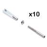 Metal Clevis M3 with welding ends 10pcs - KAVAN KAV0011A/10