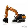 Hydraulic excavator LESU RC Aoue ZX490 1/14 in kit to assemble and paint - LESU BA-B0026-KIT