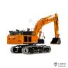 Hydraulic excavator LESU RC Aoue ZX490 1/14 in kit to assemble and paint - LESU BA-B0026-KIT