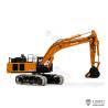 Hydraulic excavator LESU RC Aoue ZX490 1/14 in kit to assemble and paint - LESU BA-B0026-KIT
