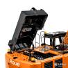 Hydraulic excavator LESU RC Aoue ZX490 1/14 in kit to assemble and paint - LESU BA-B0026-KIT