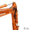 Hydraulic excavator LESU RC Aoue ZX490 1/14 in kit to assemble and paint - LESU BA-B0026-KIT