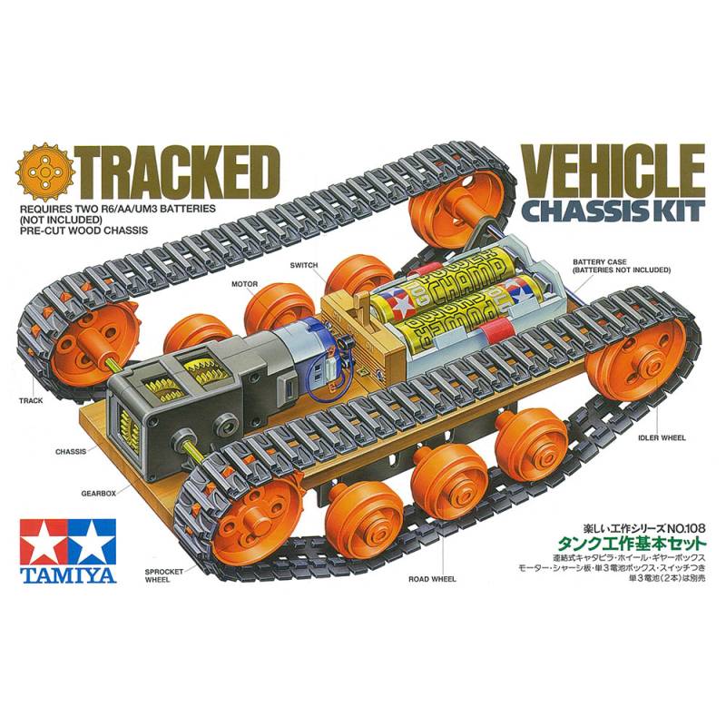 Base chenillée Tamiya - 70108