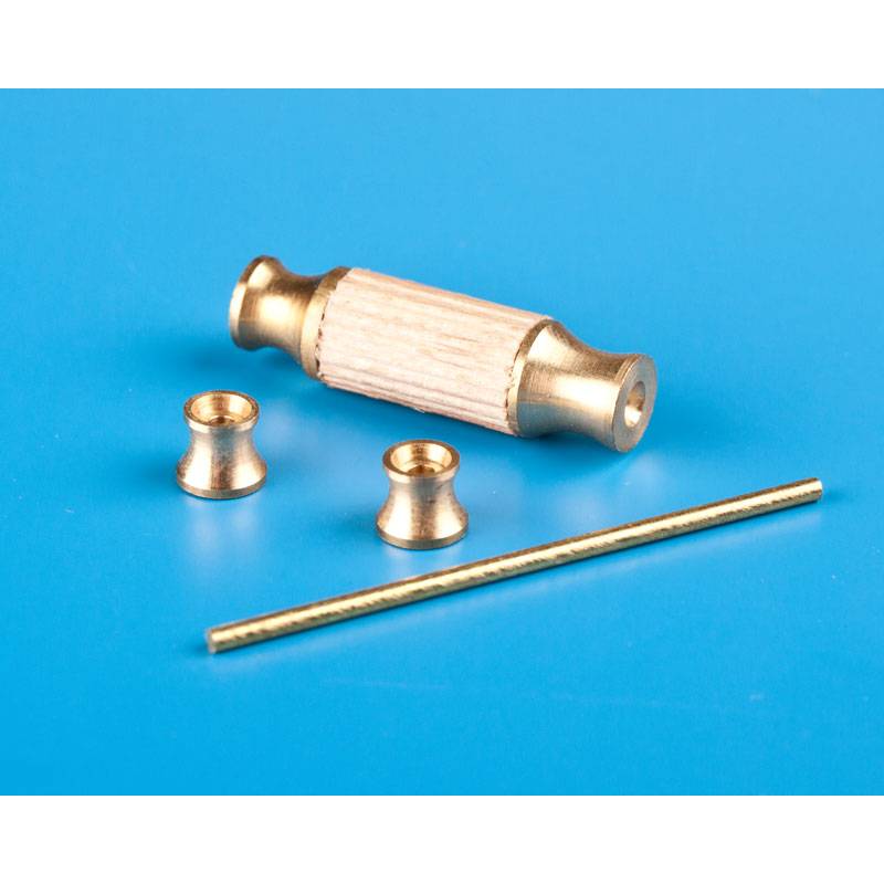 Treuil d'ancre 30x8mm en laiton et bois Billings Boats BF-0184