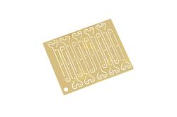 10 photoetched 20mm chainplates
