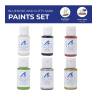 Pack Peinture Acrylique voilier Bluenose II et Cutty Sark Artesania Latina