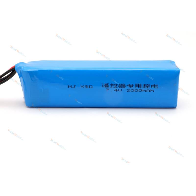 Pack d'accu 7,4V Lipo 2700mAh pour radio Taranis X9D Plus 2019 FrSky