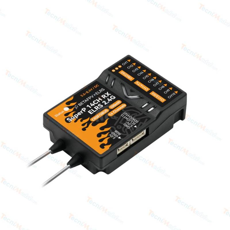 ExpressLRS Micro TX V2 868Mhz Module + SuperP 14-channel Receiver