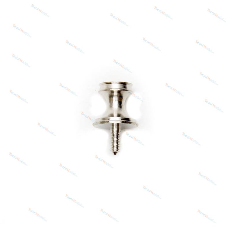 5 Bollards métal nickelé 6.5mm - Aero-Naut 544032