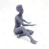 1 Seated bather figure 1/20