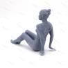 1 Figurine de baigneuse assise jambes tendues 1/20