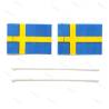 2 Swedish flags 20x30mm in fabric - AERONAUT 7985/07