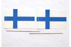 2 Finnish flags 40x60mm in fabric - AERONAUT 7985/62