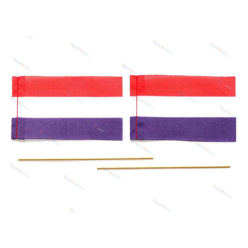 2 Pavillons Hollandais 40x60mm en tissu - AERONAUT 7985/59
