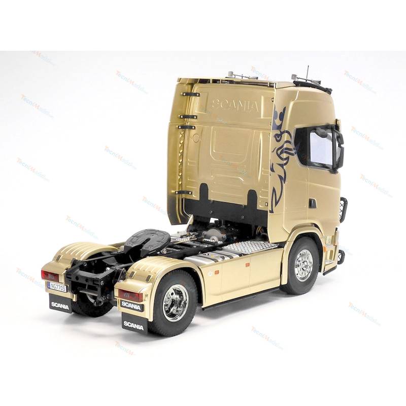 Camion Tamiya Scania 770 S 4X2 1/14 56379 avec lumières et sons (Pack complet)