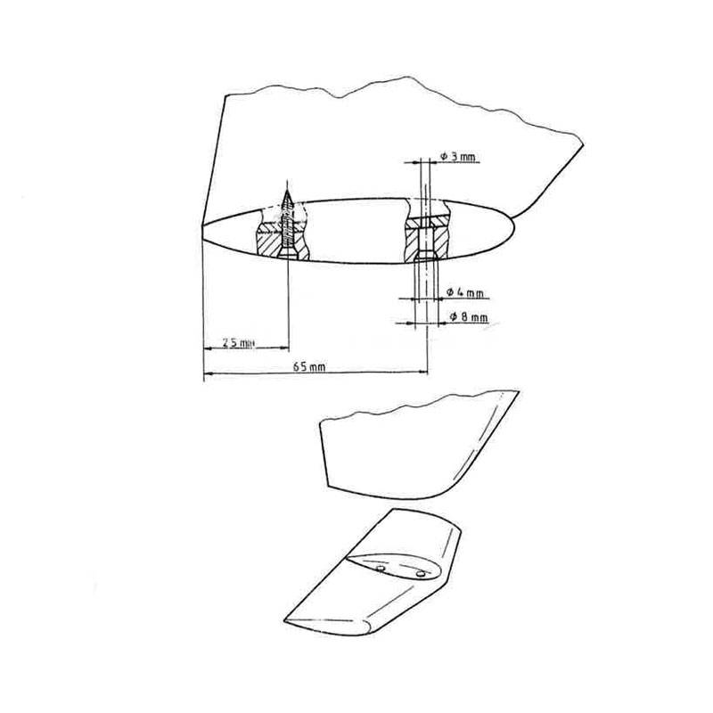 Lest additionnel de voilier Comtesse - Krick ro1071