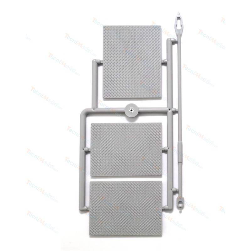 Plastic plates replacement parts for the Carson Goldhofer trailer - Veroma 18356