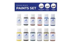 Acrylic Paint Pack for the tuna fishing boat Marina II Artesania Latina - 277PACK3