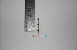 10 Two Holes Rail Stanchions 16mm