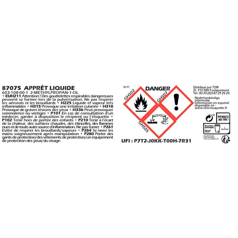 Tamiya 87075 Liquid Surface Primer (40ml)
