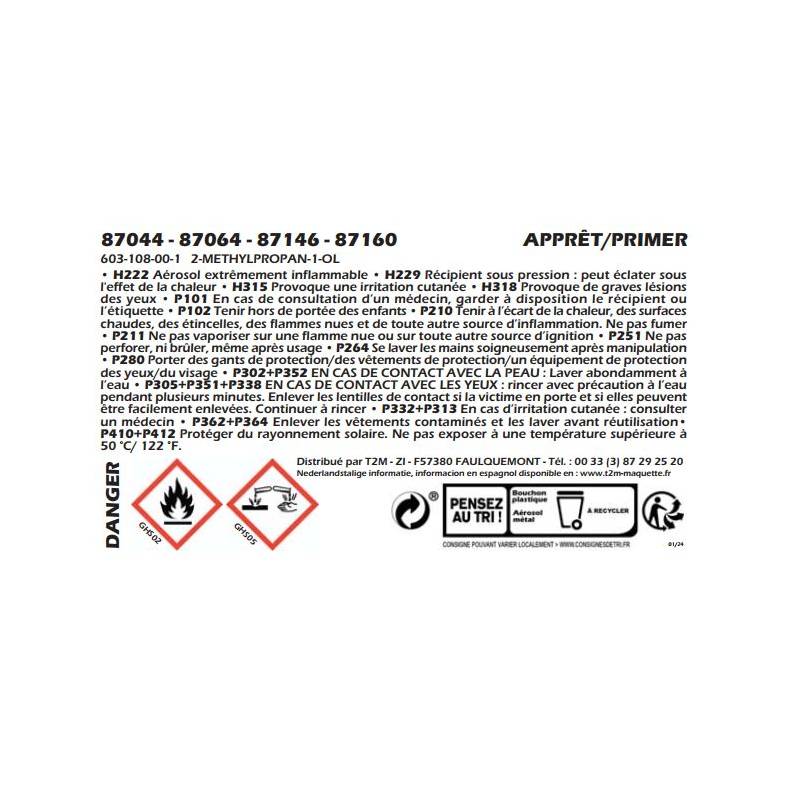 Tamiya 87044 Fine Surface Primer L for Plastic & Metal (White)