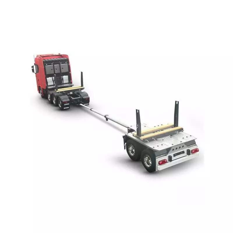 Pare-chocs européen avec tube rallongé pour la remorque "Pole Trailer" de Tamiya - Carson 500907733