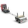 European bumper with extended tube for the "Pole Trailer" from Tamiya - Carson 500907733