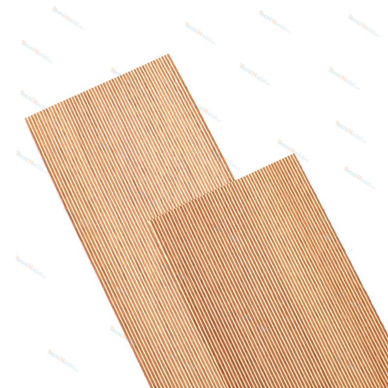 Boat deck 1m x 140mm x 1.2mm Obechi 0.6mm / Mahogany 1.0mm AeroNaut 7517/02