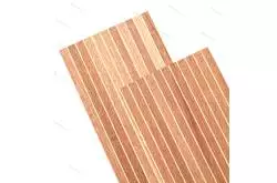 Pont de bateau 1m x 140mm x 1.2mm Obechi 1.0mm / Acajou 6.0mm  AeroNaut 7517/12
