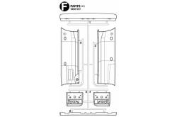Parts F for Scania 770 S 4x2 56379 - Tamiya 9007737