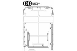 Parts DD for Scania 770 S 4x2 56379 - Tamiya 9007736