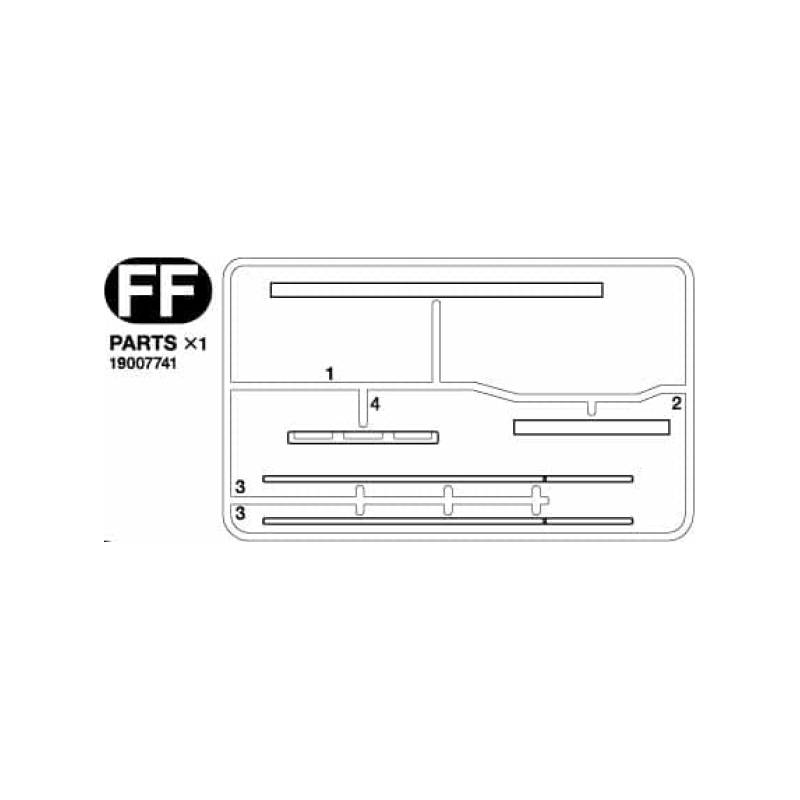 Parts FF for Scania 770 S 4x2 56379 - Tamiya 9007741
