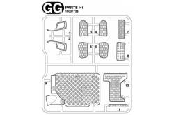 Grappe GG pour Scania 770 S 4x2 56379 - Tamiya 9007738