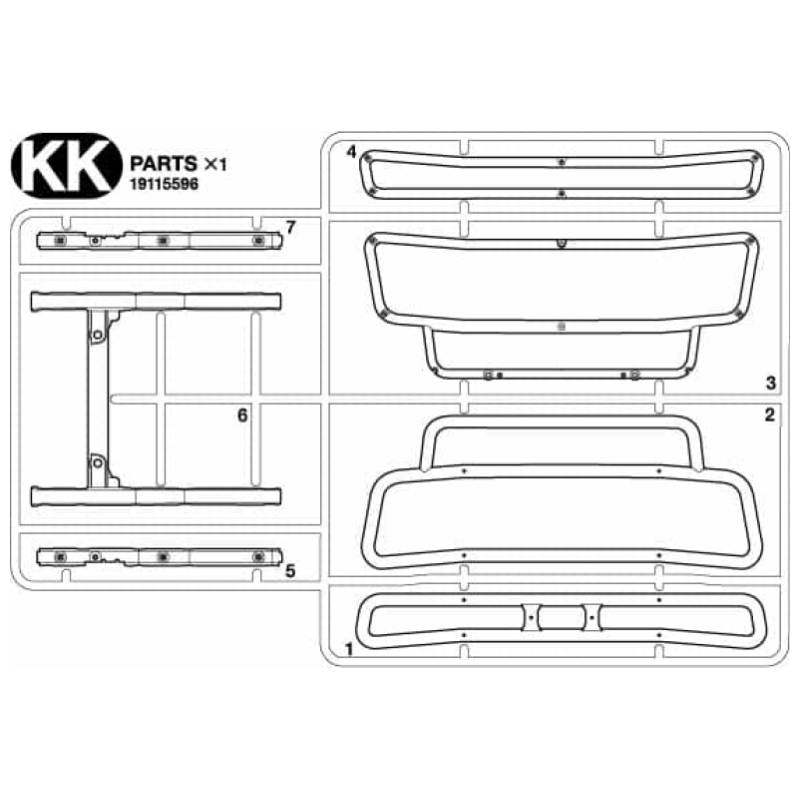 Grappe KK pour Scania 770 S 4x2 56379 - Tamiya 9115596