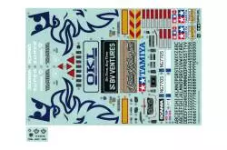 Planche d'autocollants pour Scania 770 S 4x2 56379 - Tamiya 1421936