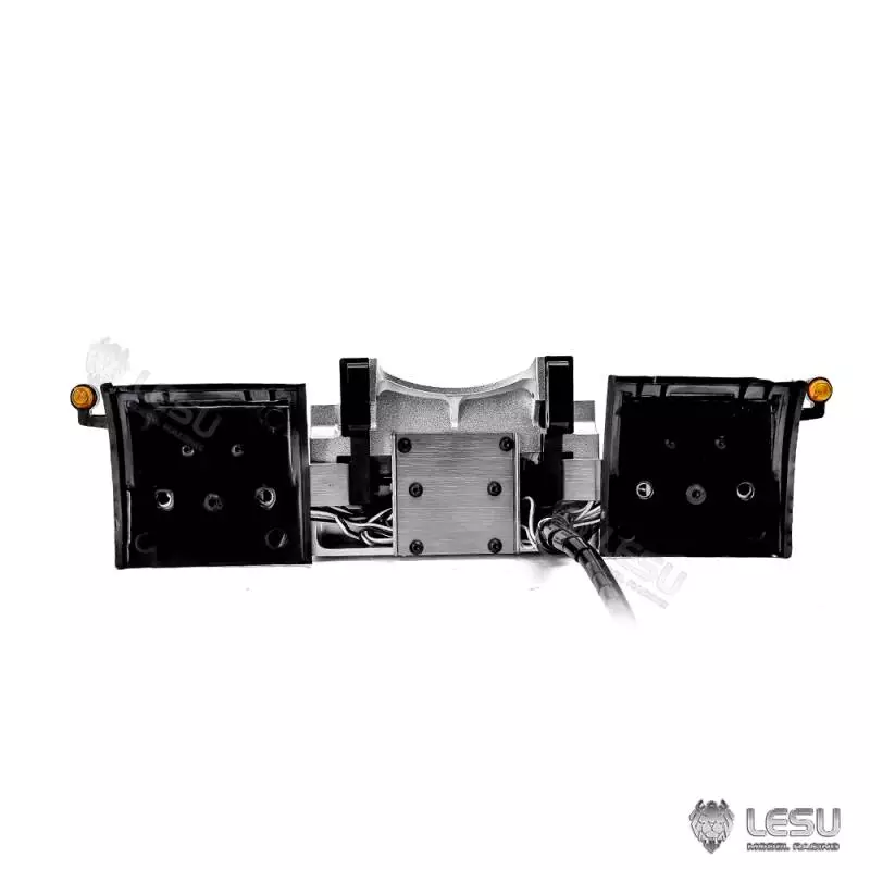 LESU Rear bumper for Scania with New R twin lights for Tamiya 1/14 RC truck - LESU S-1322