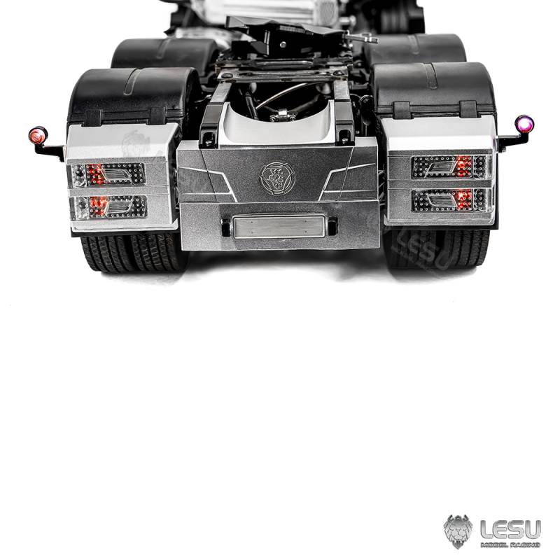 LESU Rear bumper for Scania with New R twin lights for Tamiya 1/14 RC truck - LESU S-1322