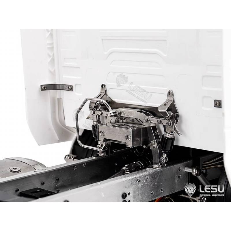 Cabin lock with handrail and electrical connector for Tamiya Scania 770 S 1/14 - LESU G-6253-B