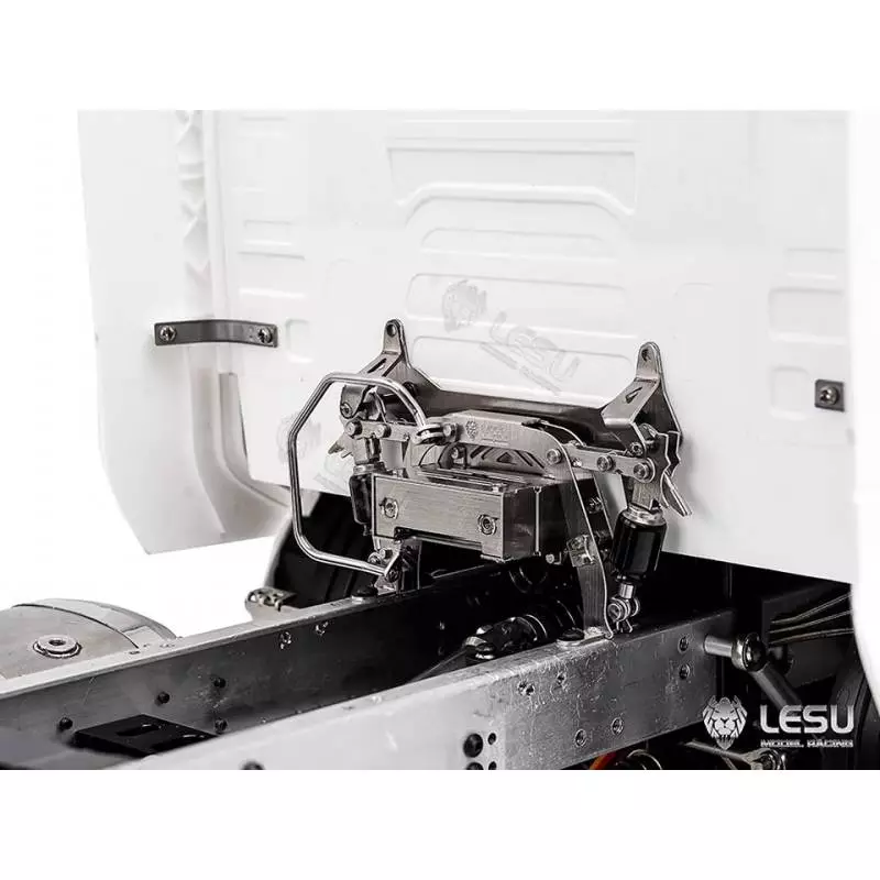 Verrou de cabine avec main courante et connecteur électrique pour Scania 770 S Tamiya 1/14 - LESU G-6253-B