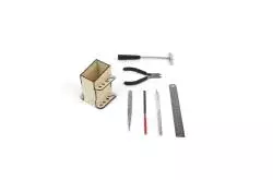 Ensemble Essentiel d'Outils de Modélisme avec Organisateur Compact - Artesania Latina 27005N