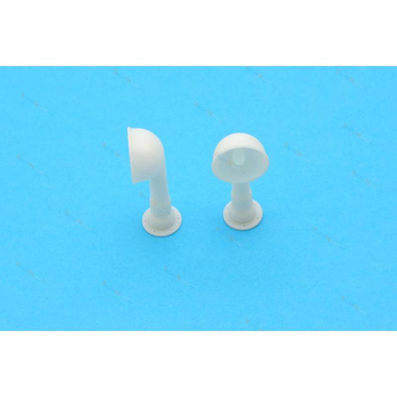 Pair of Cowl Vents 25mm high
