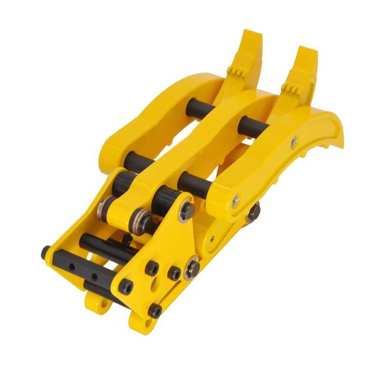 Metal mechanic grapple for Volvo EC160E RC 1/14 excavator - Double-E S013-001