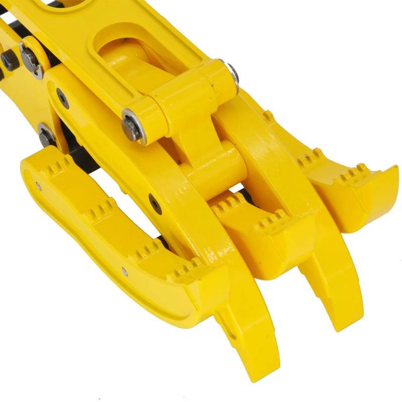 Metal mechanic grapple for Volvo EC160E RC 1/14 excavator - Double-E S013-001