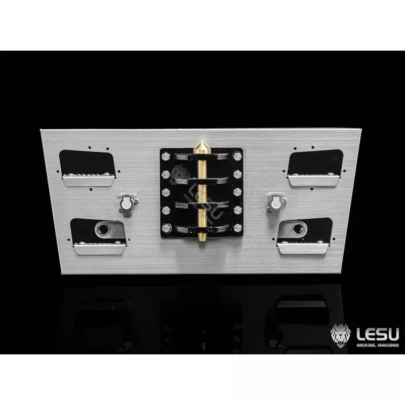 Plaque d'attelage avant pour Scania R Tamiya 1/14 - LESU G-6204
