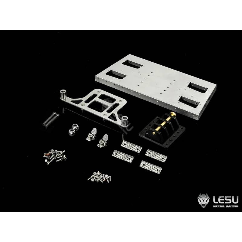 Plaque d'attelage avant pour Scania R Tamiya 1/14 - LESU G-6204