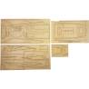 Galaxy 53ft - Sports and luxury wooden boat on a scale of 1/25 - Mantua Models 800705