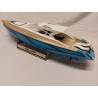 Galaxy 53ft - Bateau sportif et luxueux en bois à l'échelle 1/25 - Mantua Models 800705